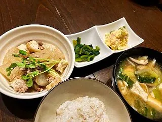 豚ひき肉と大根の炒め煮