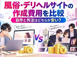 風俗・デリヘルサイトの作成費用を比較｜自…