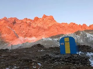 イタリアの避難小屋・下山編