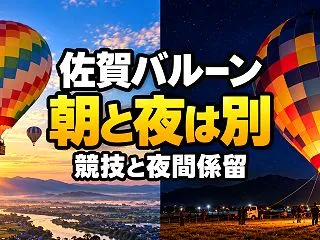 佐賀バルーンフェスタ2026は何時に飛ぶ…