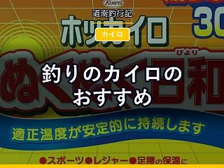 釣りのカイロのおすすめ｜使い捨て・充電式…