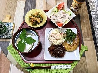 家でご飯